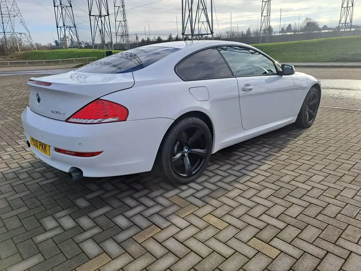 Used BMW 635 Sport Line 2010 White Coupe
