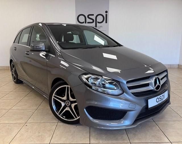 Used Mercedes B200 AMG line 136 HP (100 kW) 2015 Grey MPV