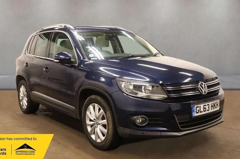 Used VW Tiguan Match 177 HP (130 kW) 2014 Blue SUV