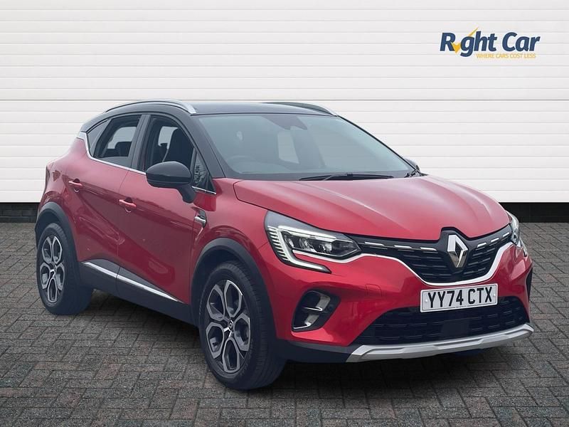 Used Renault Captur Techno 91 HP (66 kW) 2024 Red / black SUV