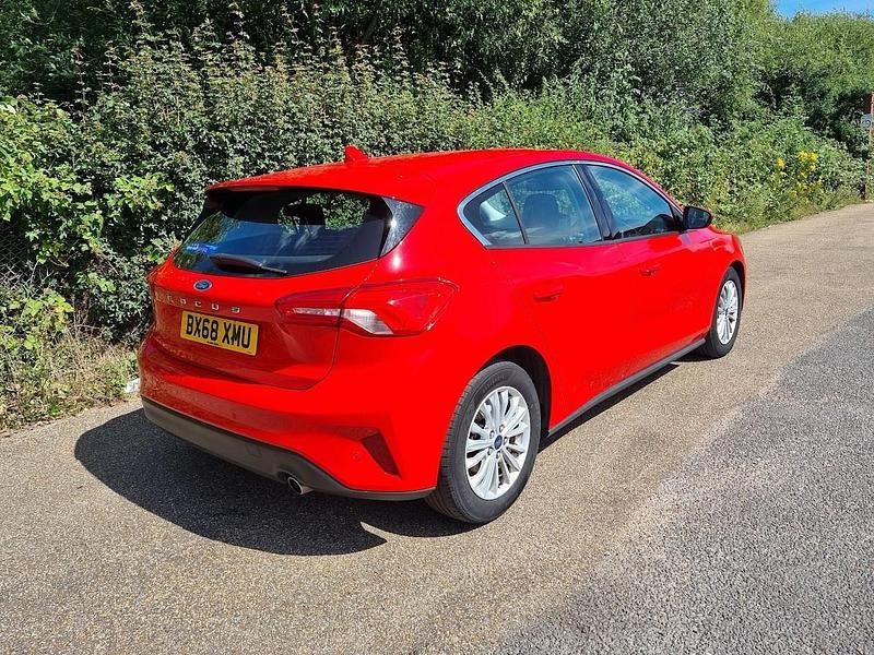 Used Ford Focus Titanium 2019 Red Hatchback