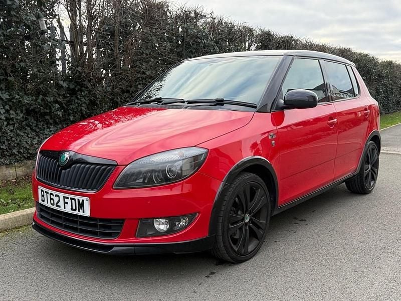Red Used 2012 Skoda Fabia Monte Carlo Hatchback | £2,495 (Fair price) - Image 1/4