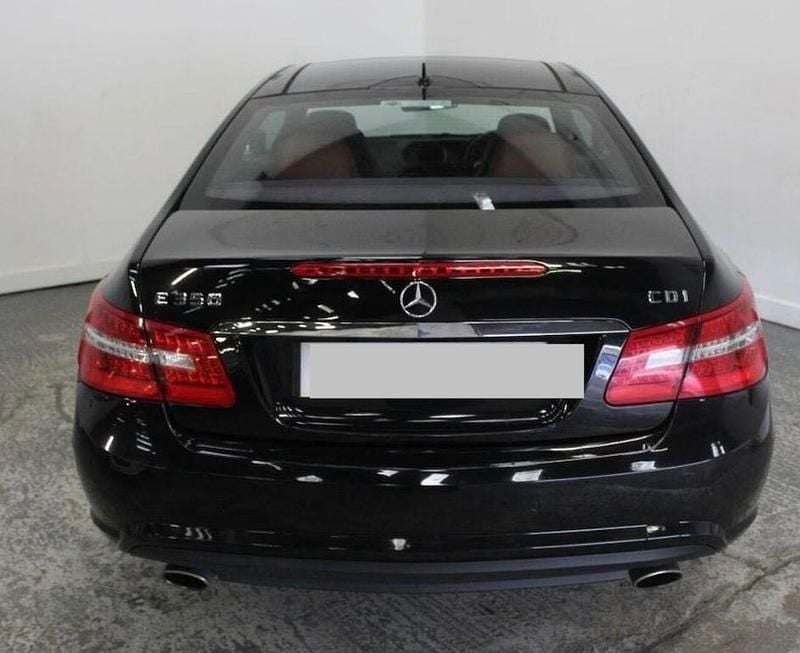 Used Mercedes E250 2012 Black Coupe