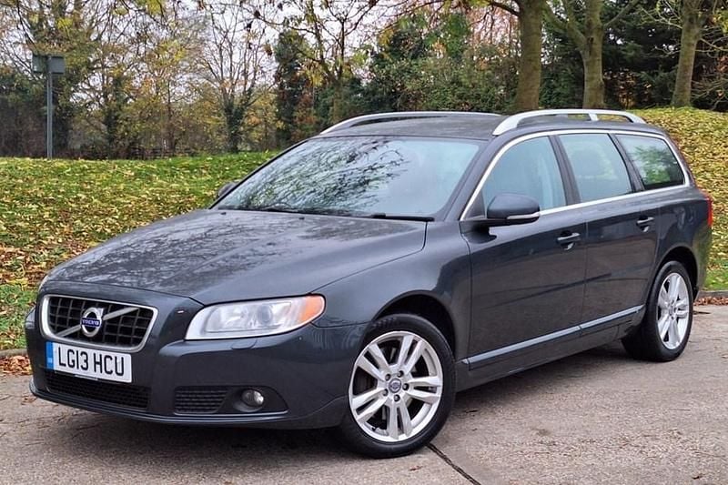 Grey Used 2013 Volvo V70 SE Lux Estate | £6,995 (Fair price) - Image 1/1