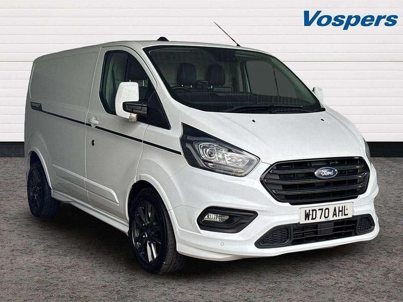 White Used 2020 Ford Transit Custom Sport Van | £23,754 (Fair price) - Image 1/3