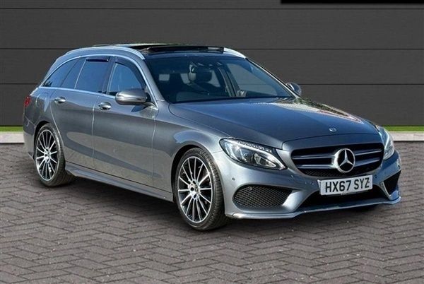Grey Used 2017 Mercedes C220 AMG line Estate | £13,740 (Fair price) - Image 1/1