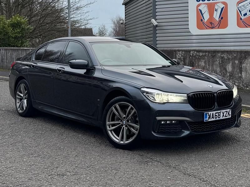 Begagnad BMW 740 M Sport 2018 Grå Sedan