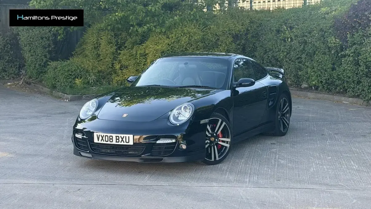 Used Porsche 997 Turbo 480 HP (353 kW) 2008 Black Coupe