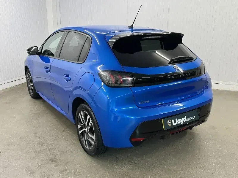 Usado Peugeot 208 Allure Premium 129 HP (94 kW) 2022 Azul Citadino