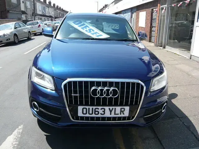 Used Audi Q5 S-Line 147 HP (108 kW) 2013 Blue SUV