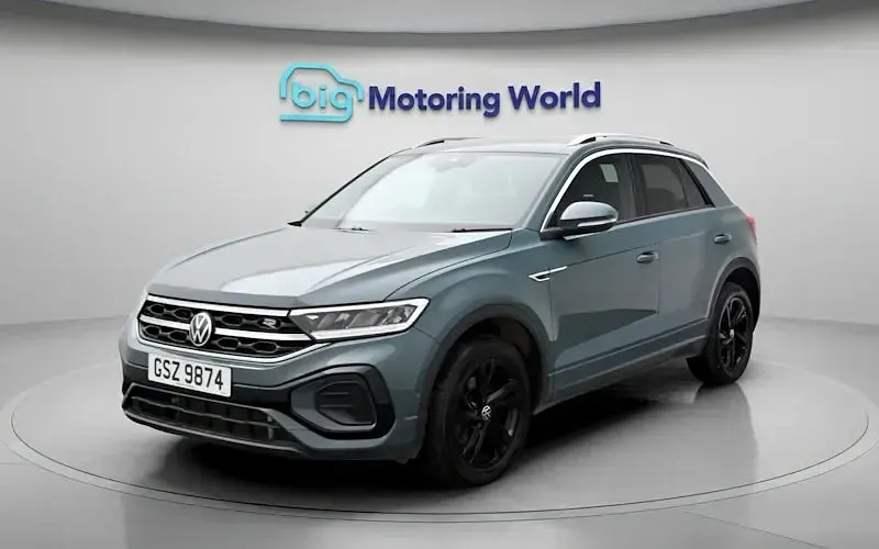 Used VW T-Roc R-line 150 HP (110 kW) 2023 Blue SUV