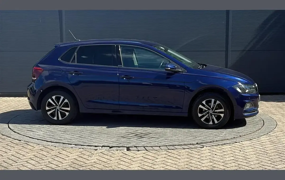 Used VW Polo United 95 HP (69 kW) 2020 Blue Hatchback
