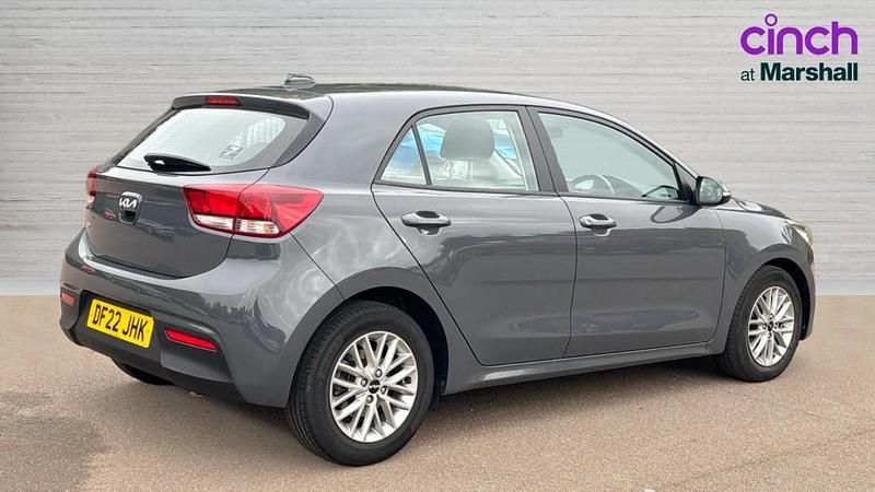 Used Kia Rio 99 HP (72 kW) 2022 Grey Hatchback