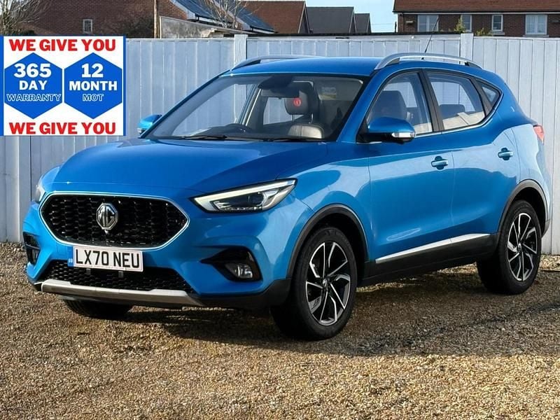 Used MG ZS Exclusive 2020 Blue Hatchback