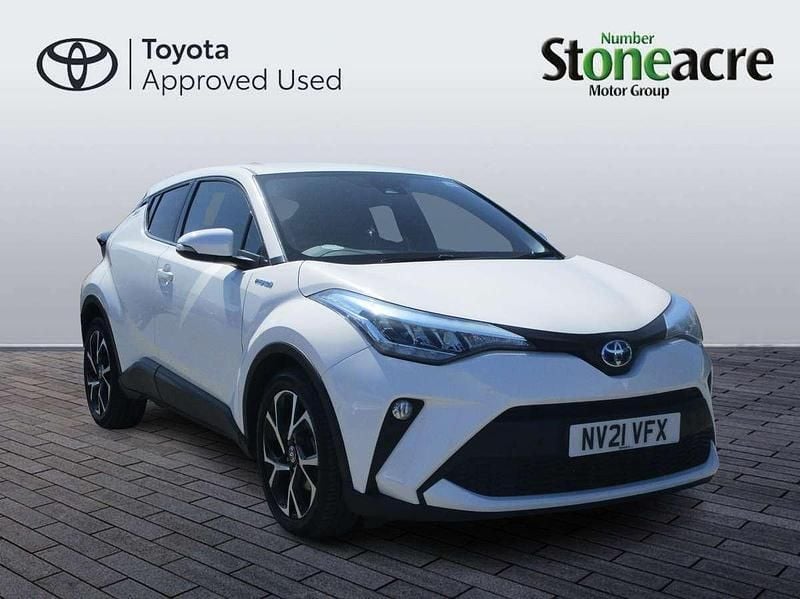 White Used 2021 Toyota C-HR Design SUV | £18,750 (Good price) - Image 1/4