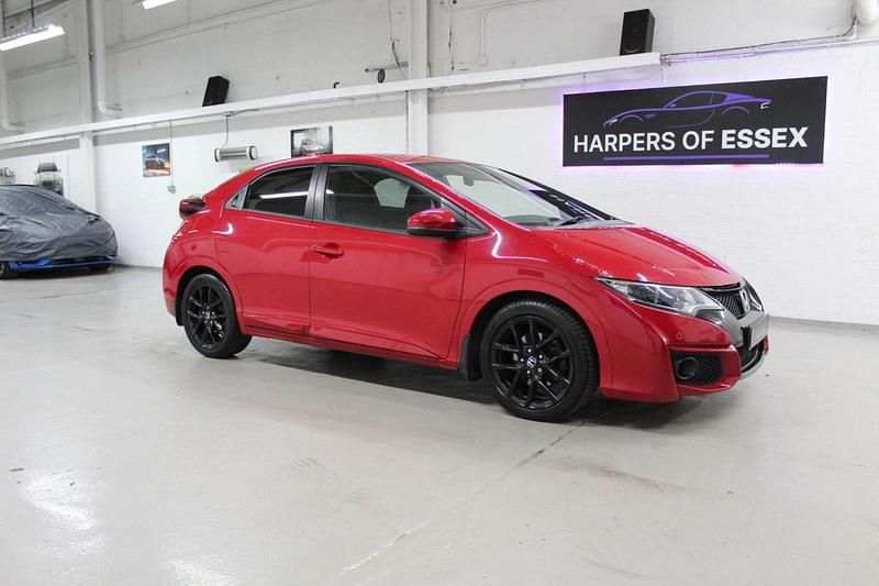 Red Used 2016 Honda Civic Sport Hatchback | £8,295 (Good price) - Image 1/4