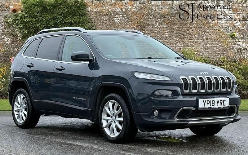Grey Used 2018 Jeep Cherokee Limited SUV | £10,038 (Fair price) - Image 1/4