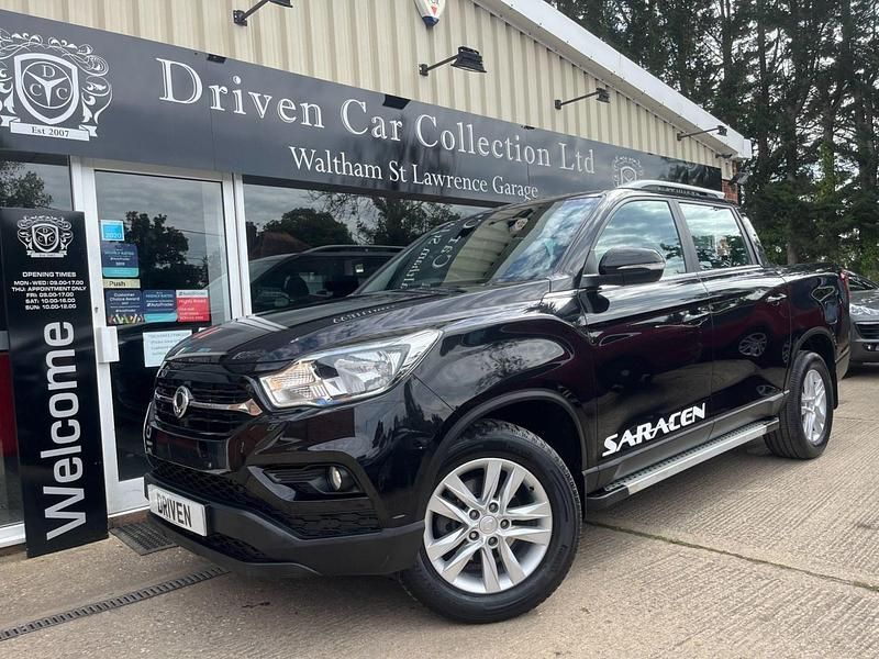 Black Used 2021 Ssangyong Musso Pickup | £15,995 - Image 1/3