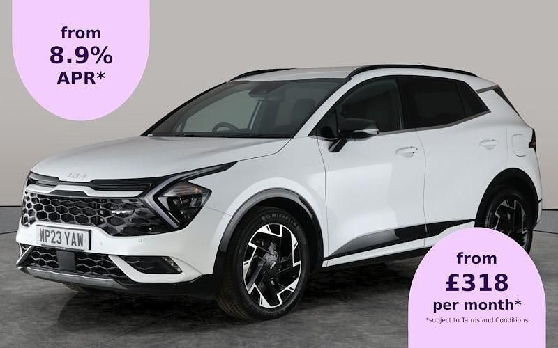 White Used 2023 Kia Sportage GT-Line SUV | £21,899 (Fair price) - Image 1/2