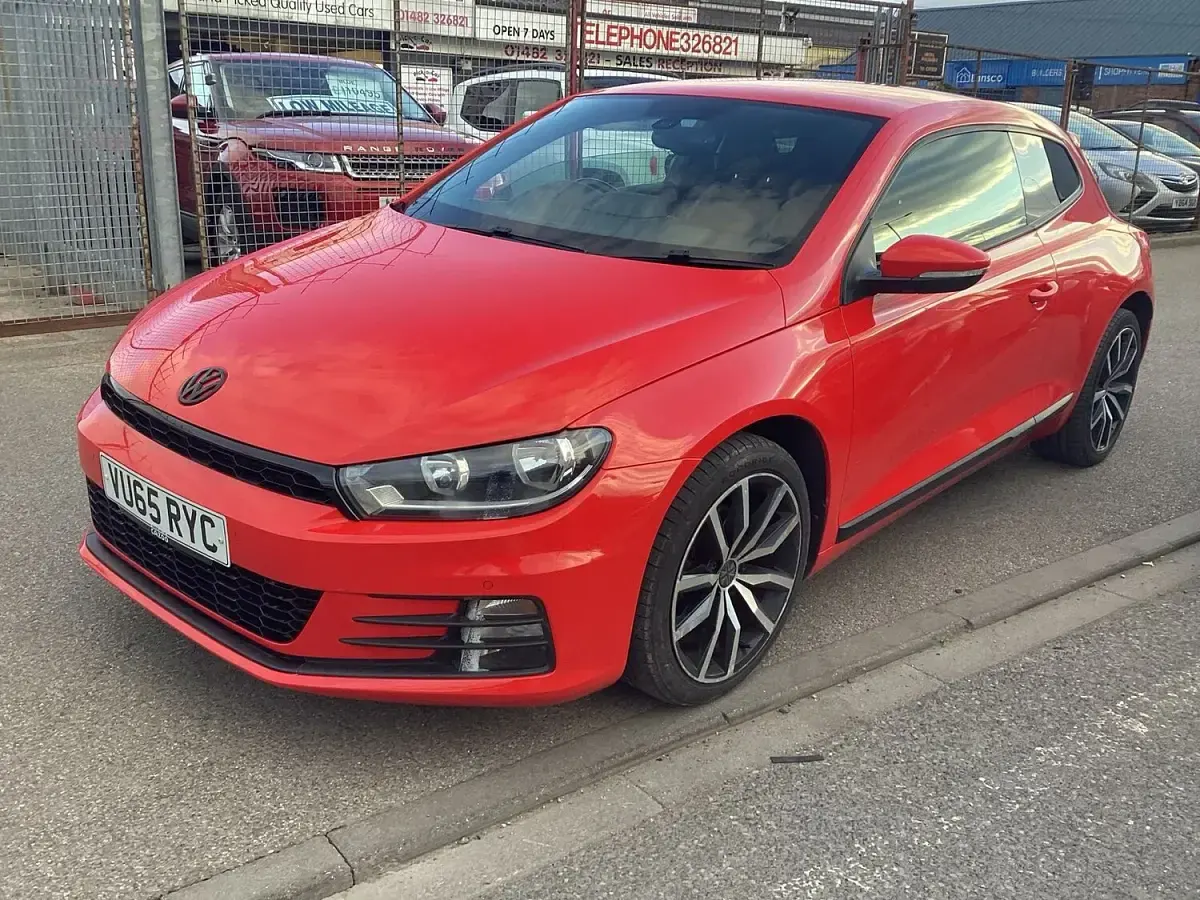 Used VW Scirocco GT 125 HP (91 kW) 2015 Red Coupe
