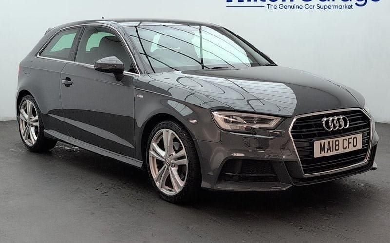 Used 2018 Audi A3 Sportback S-Line Hatchback | £14,200 (Good price) - Image 1/4
