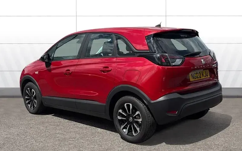 Used Vauxhall Crossland Design Edition 83 HP (61 kW) 2022 Red SUV