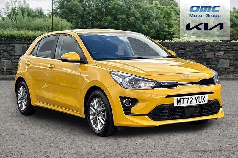 Yellow Used 2022 Kia Rio Hatchback | £12,299 (Fair price) - Image 1/1