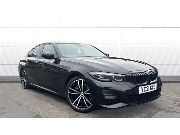 Black Used 2021 BMW 320 M Sport Sedan | £18,860 (Fair price) - Image 1/4