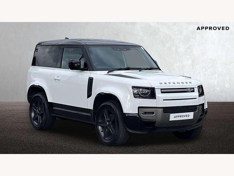 White Used 2022 Land Rover Defender SE Dynamic SUV | £49,295 (Super price) - Image 1/4