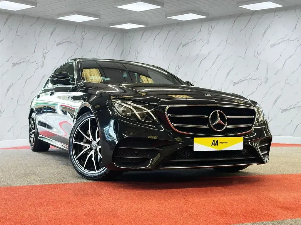 Used Mercedes E200 AMG line 184 HP (135 kW) 2020 Black Sedan