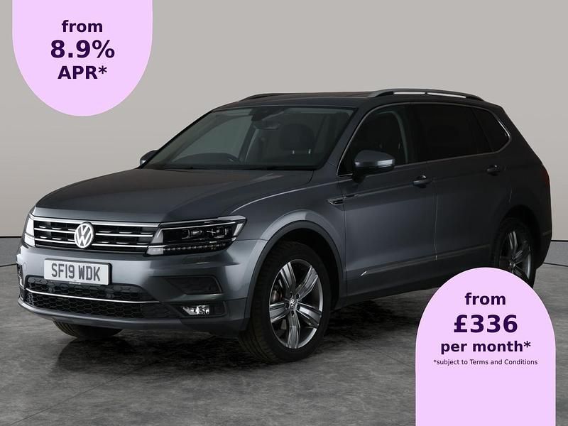 Grey Used 2019 VW Tiguan Allspace SEL SUV | £20,397 (Fair price) - Image 1/2