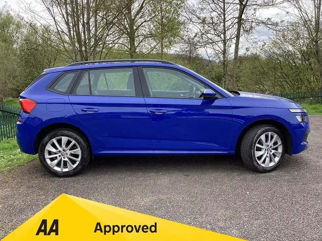 Used Skoda Kamiq SE 110 HP (80 kW) 2022 Blue SUV