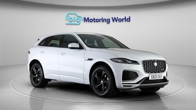 Used Jaguar F-Pace R-Dynamic 163 HP (119 kW) 2021 White SUV