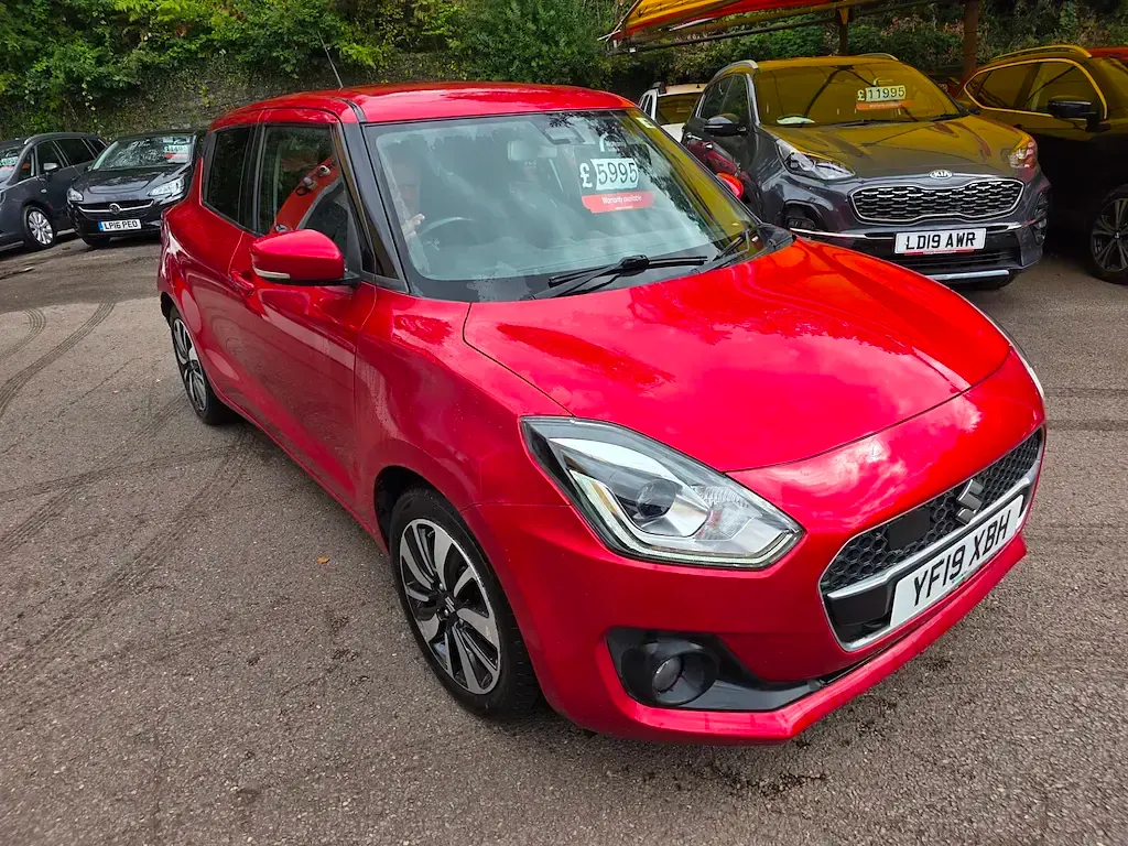 Used Suzuki Swift SZ5 109 HP (80 kW) 2019 Red Hatchback