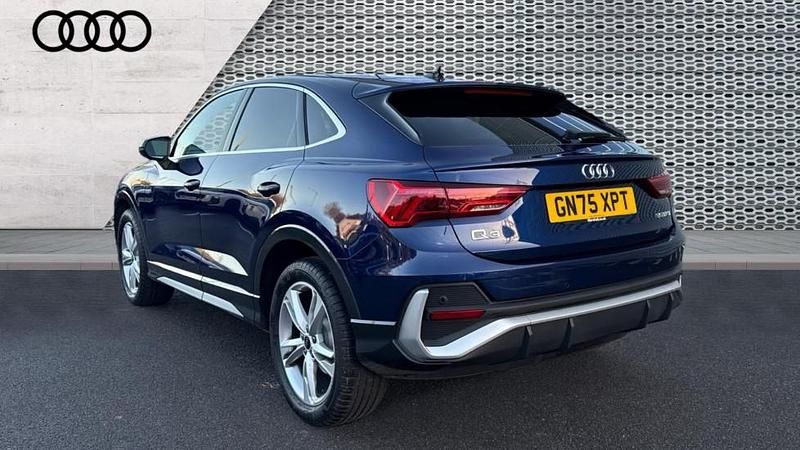 Used Audi Q3 Sportback S-Line 150 HP (110 kW) 2025 Blue SUV