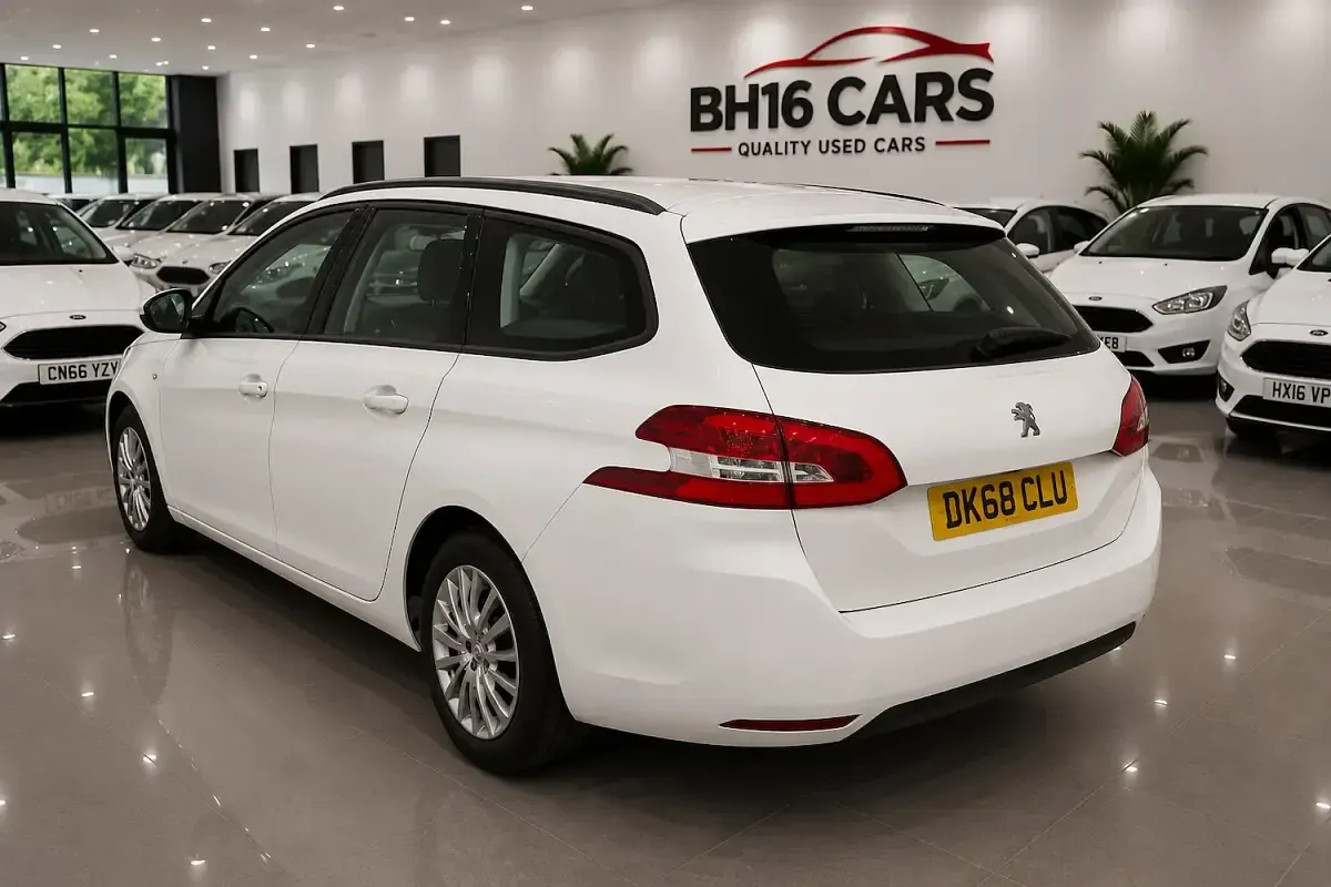 Used Peugeot 308 Access 2018 White Estate