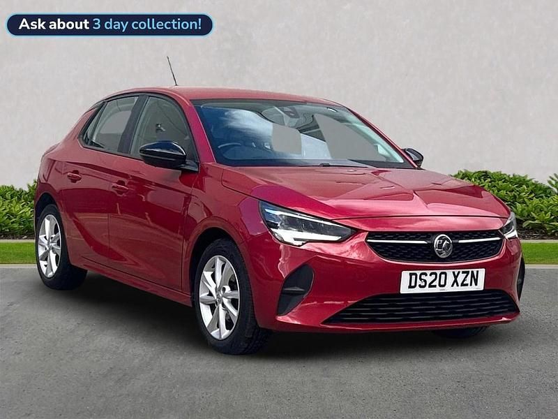 Red Used 2020 Vauxhall Corsa Hatchback | £9,415 (Good price) - Image 1/4