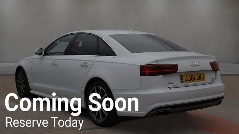 Used Audi A6 S-Line 190 HP (139 kW) 2015 White Sedan