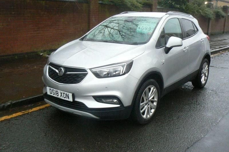 Used Vauxhall Mokka X Design Edition 115 HP (84 kW) 2018 Silver SUV