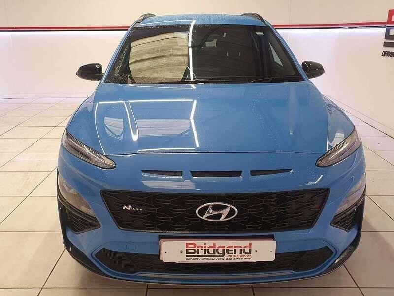 Used Hyundai Kona N Line 120 HP (88 kW) 2022 Blue SUV