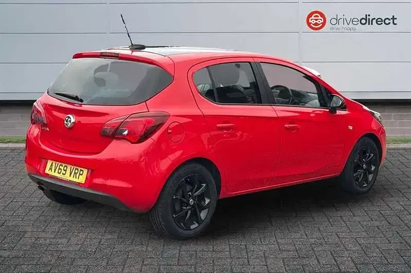 Używany Vauxhall Corsa S 90 KM (66 kW) 2019 Czerwony Hatchback