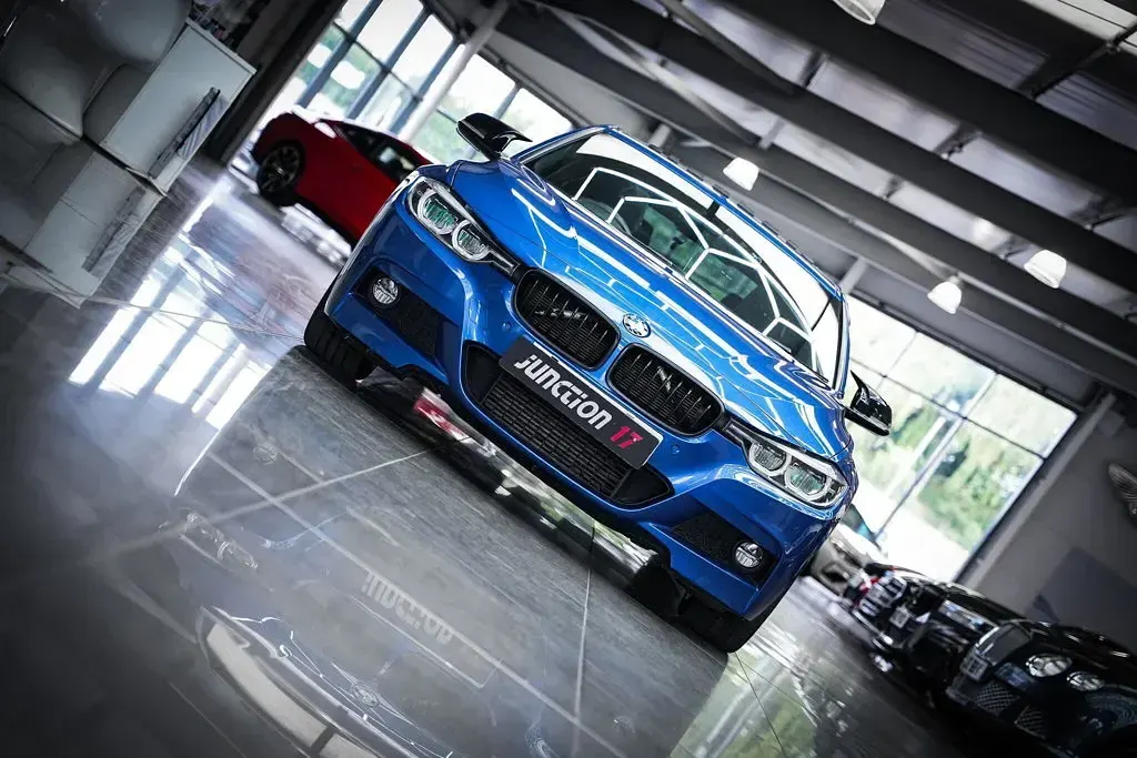 Used BMW 330 M Sport 2015 Blue Sedan