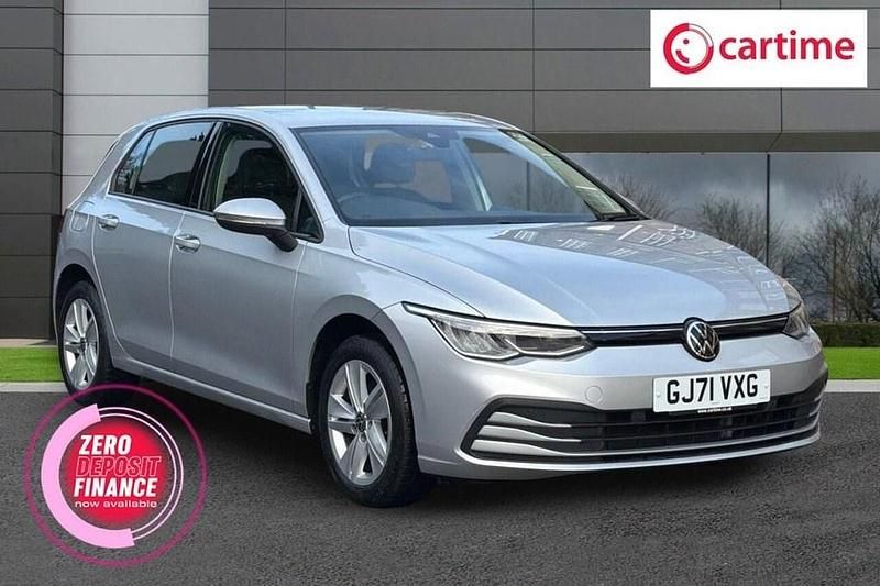 Used VW Golf VII Life 110 HP (80 kW) 2021 Silver Hatchback