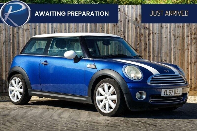 Blue Used 2008 Mini Cooper Hatch Hatchback | £3,495 (Good price) - Image 1/1