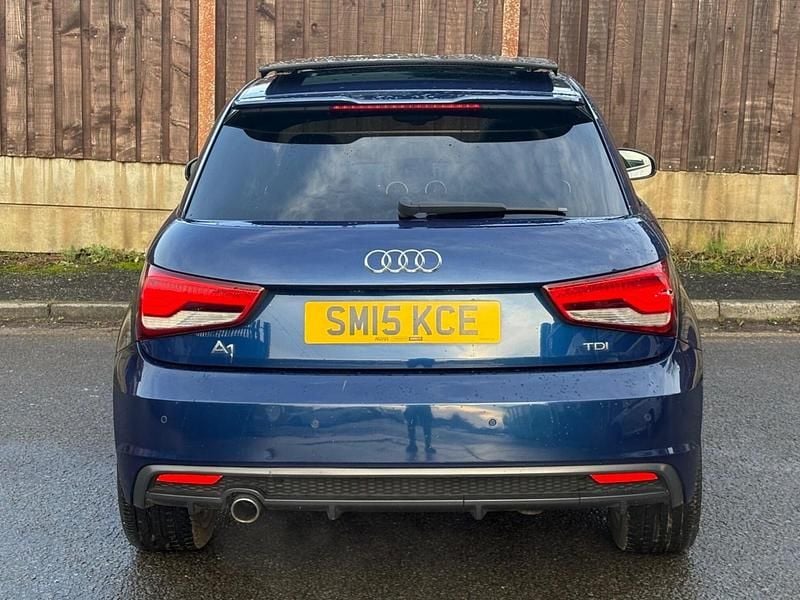Used Audi A1 S-Line 2015 Blue Hatchback