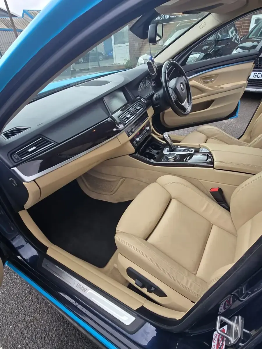Used BMW 530 Luxury Line 2015 Blue Sedan