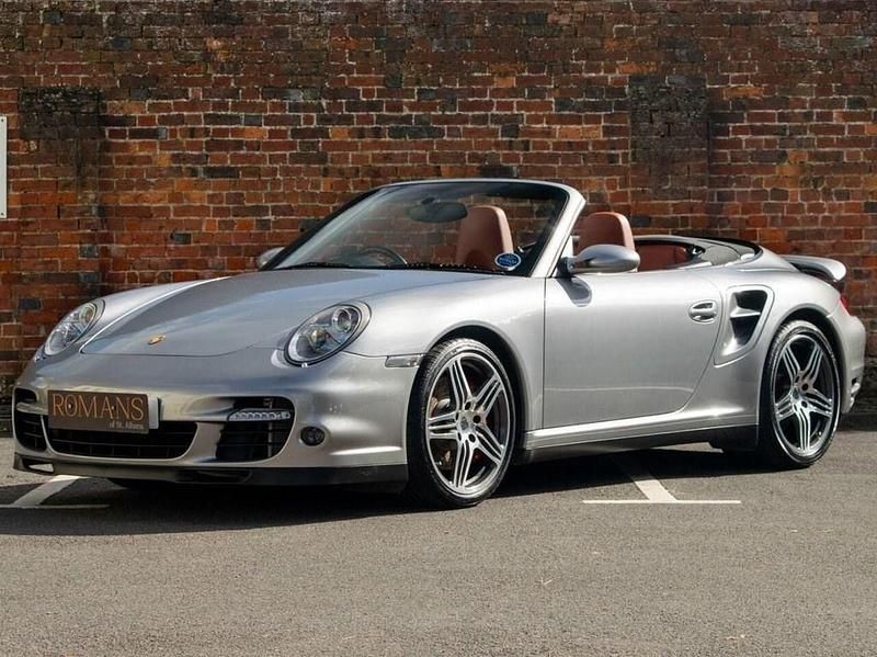 Silver Used 2007 Porsche 997 Turbo Cabriolet | £69,995 - Image 1/4