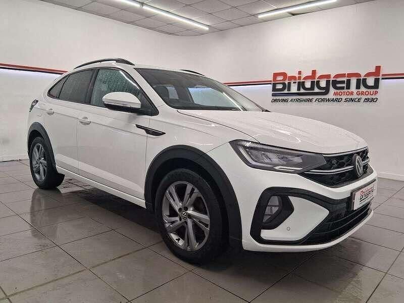 White Used 2022 VW Taigo R-line SUV | £17,449 (Expensive) - Image 1/4