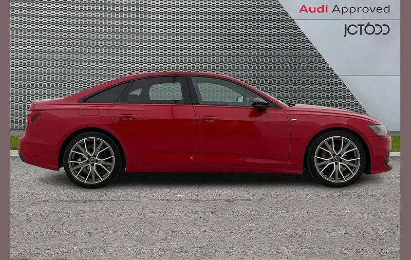 Used Audi A6 Black Edition 204 HP (150 kW) 2023 Red Sedan