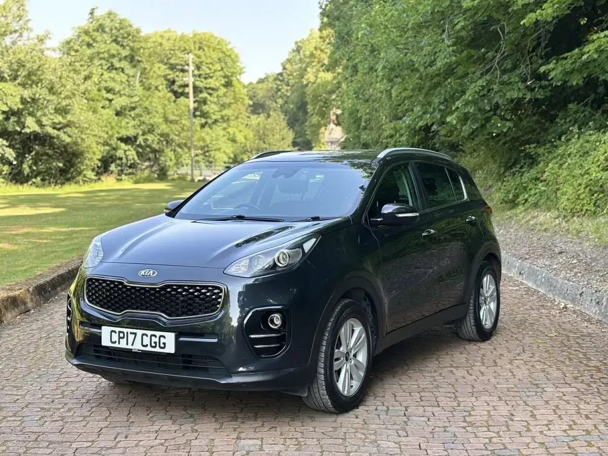 Used Kia Sportage 115 HP (84 kW) 2017 Black SUV